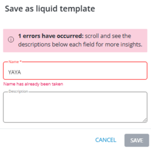 save as liquid template